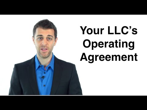 LLC Operating Agreement: Form an LLC (8/11)