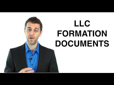 LLC Formation Documents: Form an LLC (7/11)