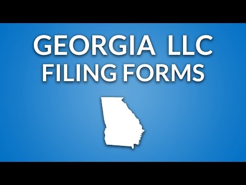 Georgia LLC - Filing Forms &amp; Documents