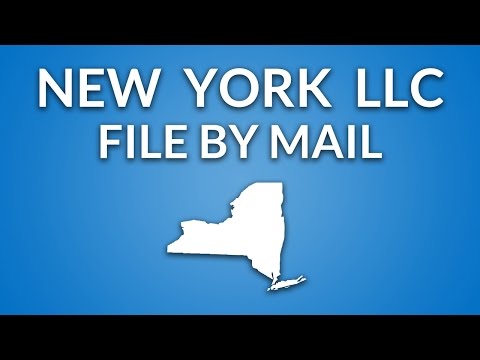 New York LLC - Formation Documents (by mail)