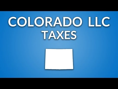 Colorado LLC - Taxes