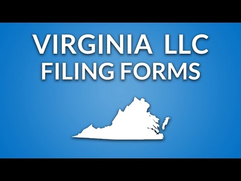 Virginia LLC - Formation Documents