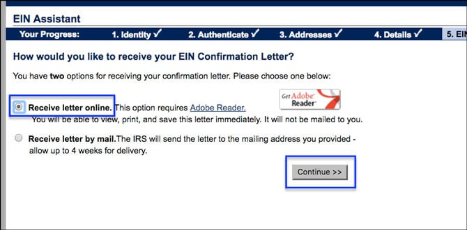 Apply for EIN LLC Online Online or Mail