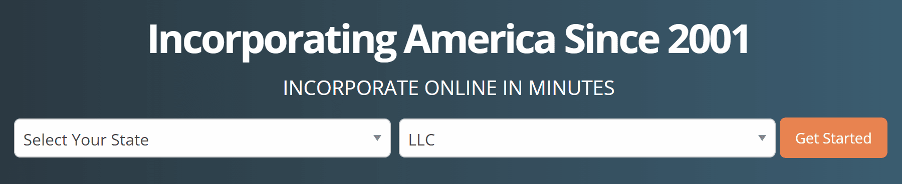 Active Filings boasts they can incorporate your business online within minutes.