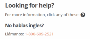 Active Filings offers articles and a contact number for Spanish language speakers.