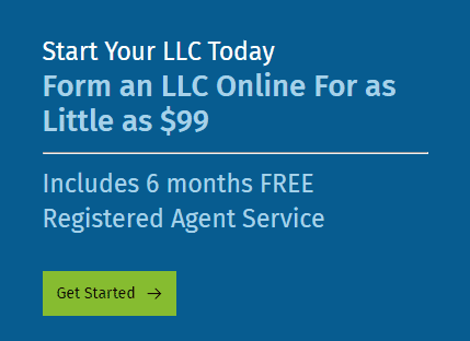 Bizfilings offers 6 months of free Registered Agent service with your LLC formation
