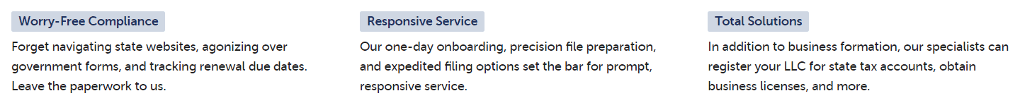 Harbor Compliance can also register your LLC for state and local taxes or business licenses.