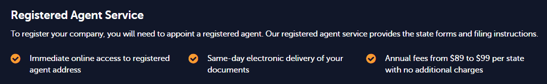 Harbor Compliance can provide Registered Agent services.