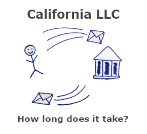 How long does it take to form an LLC in California