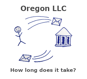How long does it take to form an LLC in Oregon
