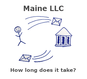 How long does it take to get an LLC in Maine