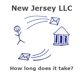 How long does it take to get an LLC in NJ