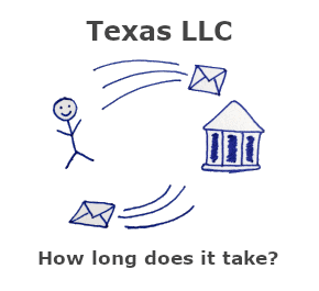 How long does it take to get an LLC in Texas