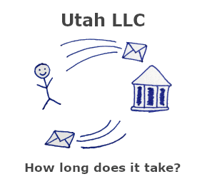 How long does it take to get an LLC in Utah