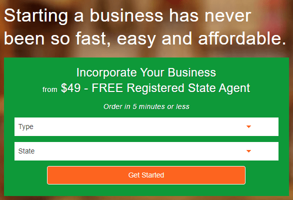 MaxFilings will incorporate your business entity starting at $49.