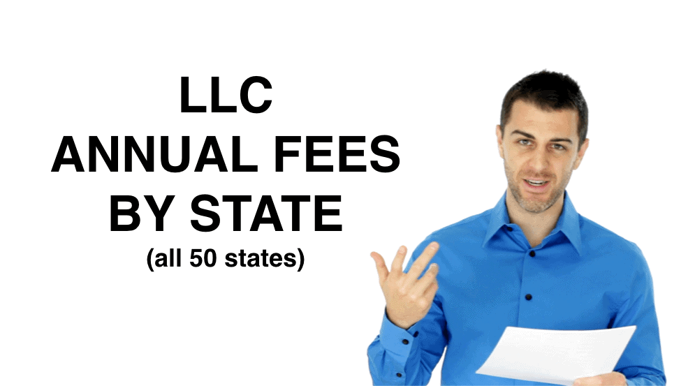 Llc Annual Fees By State All 50 States Llc University
